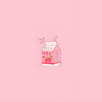 Hình nền laptop màu hồng pastel dịu dàng, ngọt ngào