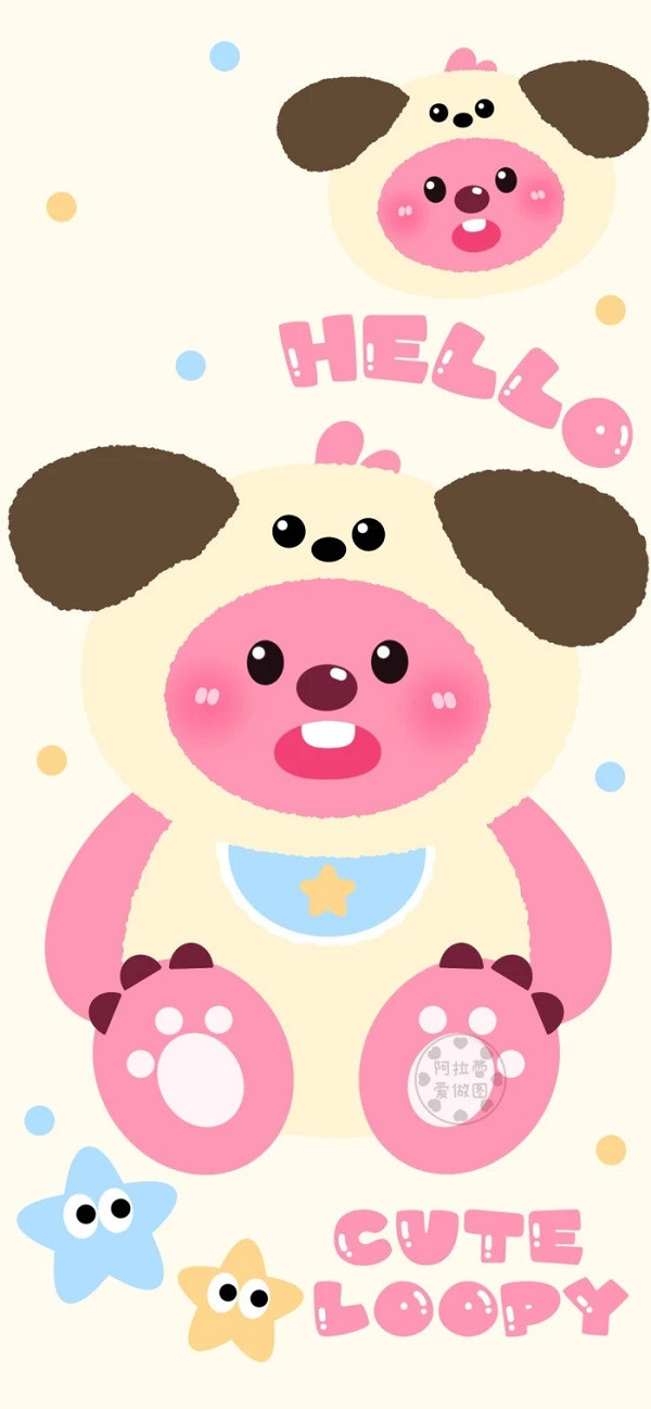 Loopy ngượng ngùng e thẹn đầy biểu cảm kawaii