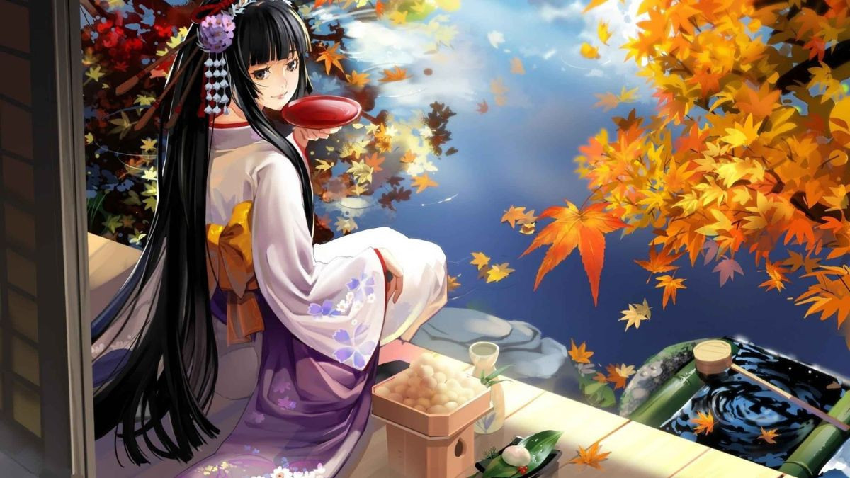 Ảnh Anime Cổ Trang Đầy Màu Sắc