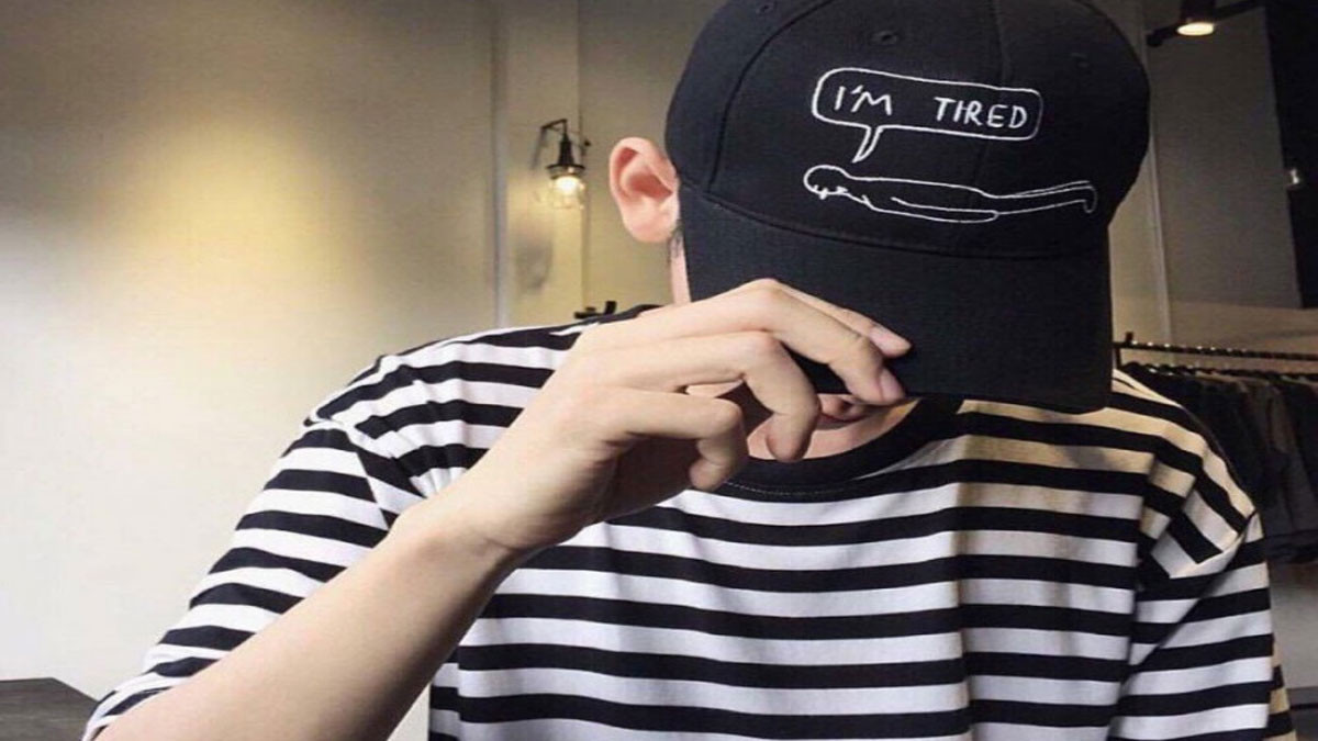 Ảnh trai đẹp che mặt thần thái ngầu