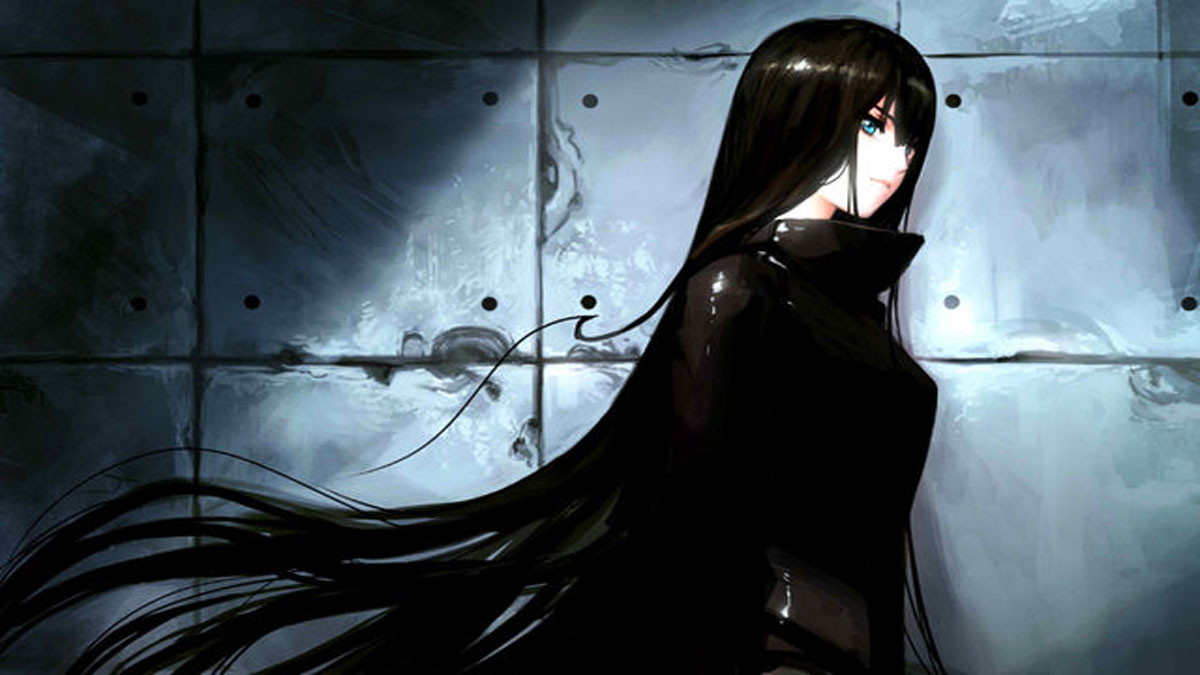 Anime buồn màu đen 2