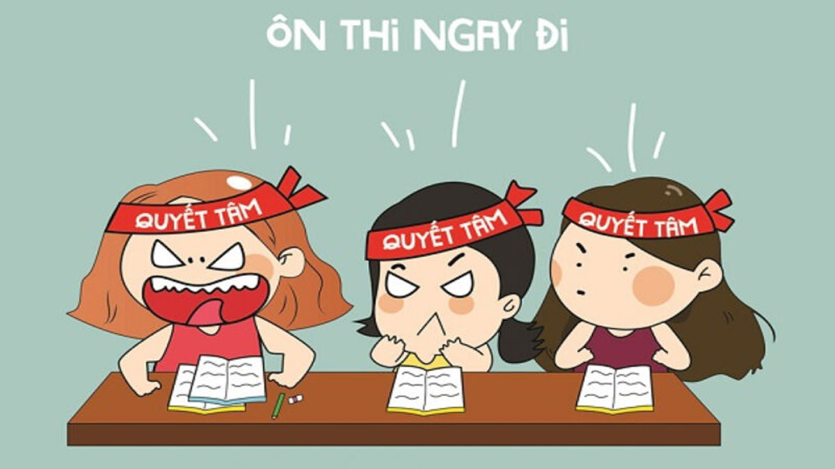 Avatar hài hước mùa thi