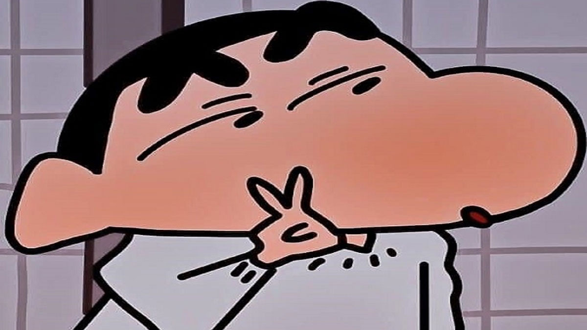 Avatar vô tri Shin với gương mặt ngốc nghếch