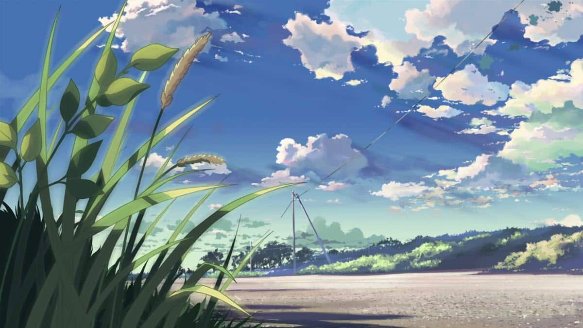 Bầu trời huyền bí anime buồn