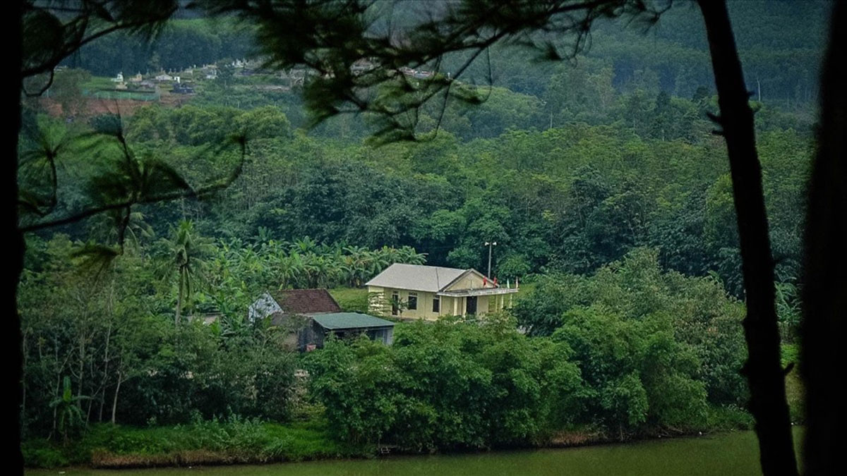 Bức tranh mùa đông tuyệt đẹp