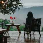 Cảnh mưa Đà Lạt buồn bã