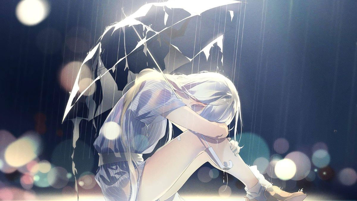 Hình ảnh anime buồn sâu lắng