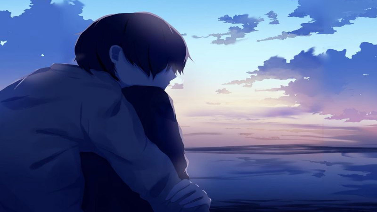 Hình ảnh anime buồn và cô đơn