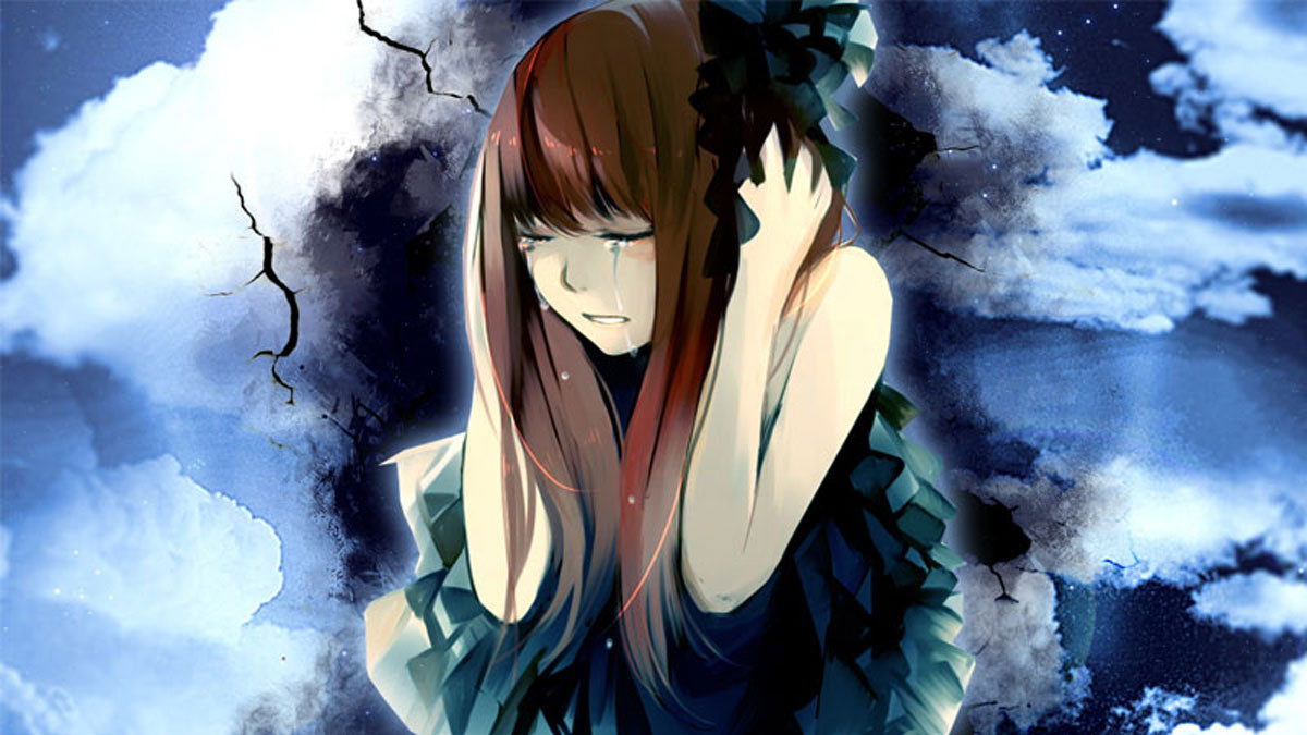 Hình ảnh anime cô đơn trong đêm