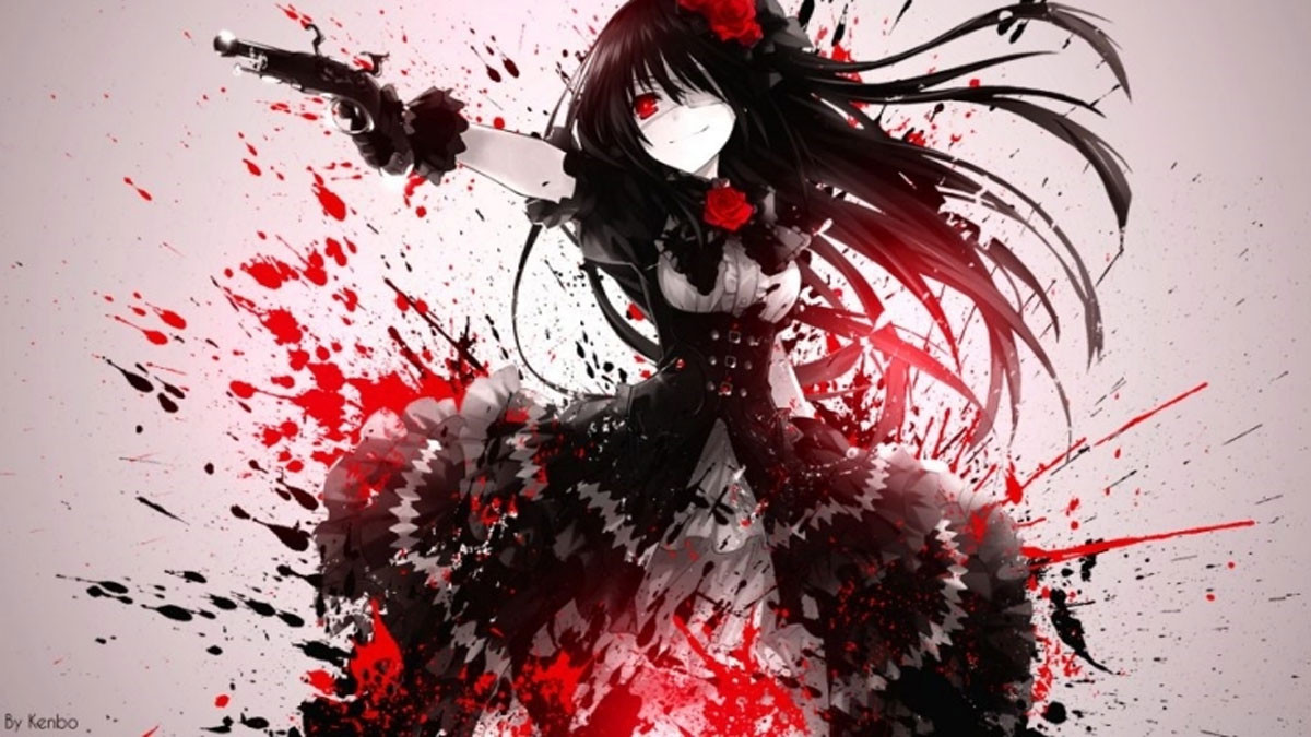 Hình ảnh anime ngầu nhân vật nữ