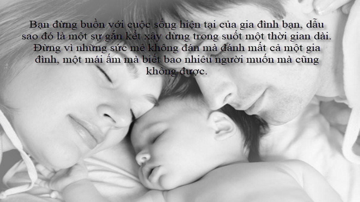 Hình ảnh buồn về mái ấm