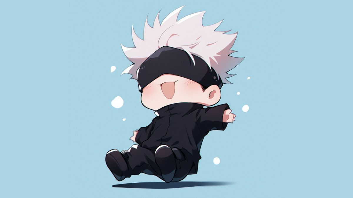 Hình ảnh chibi của Gojo Satoru