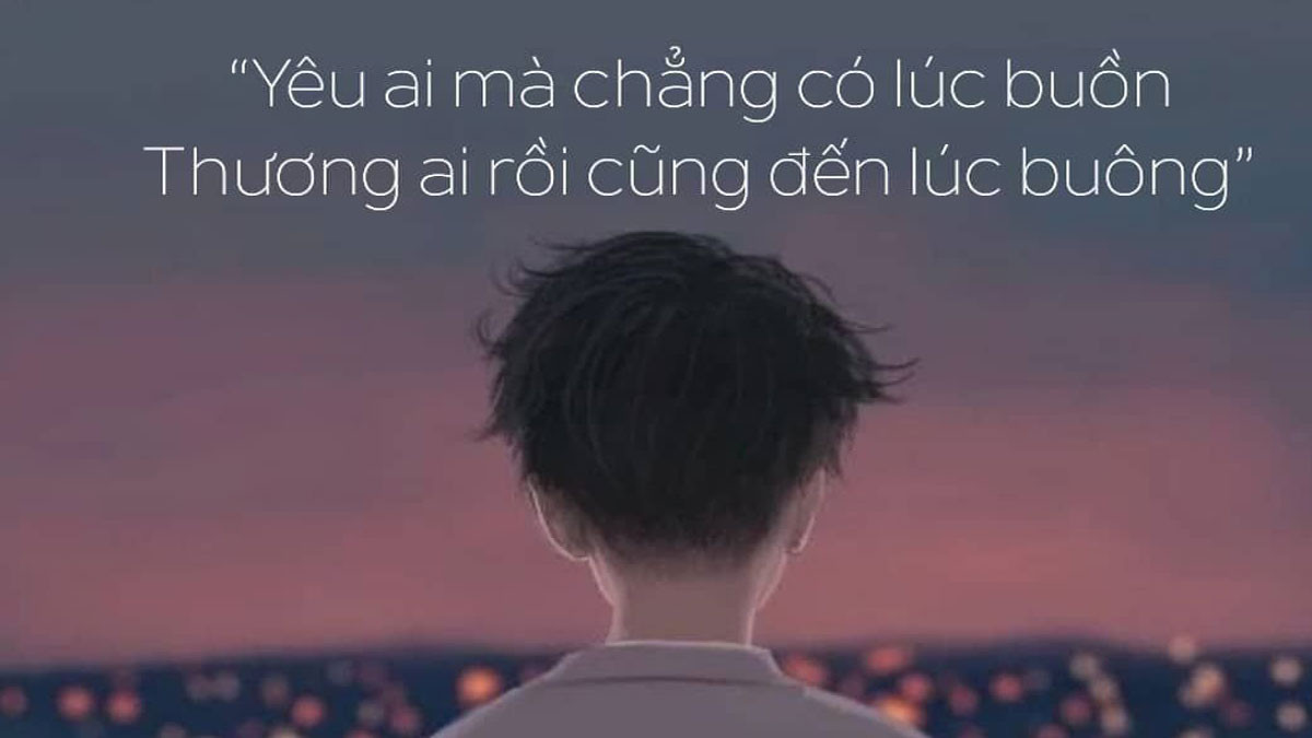 Hình ảnh cô đơn trong tình yêu