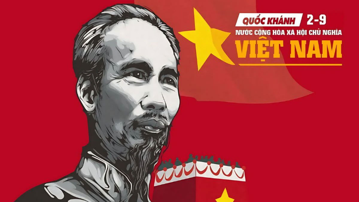 Hình ảnh Hồ Chí Minh trong ngày lễ 2/9
