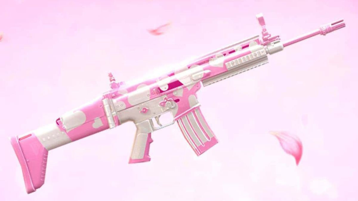 Hình ảnh vũ khí trong game Free Fire