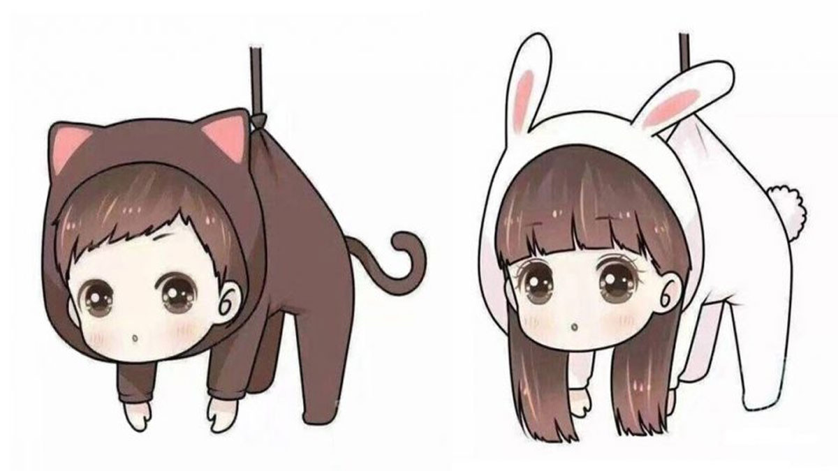 Hình nền cute cặp đôi 3