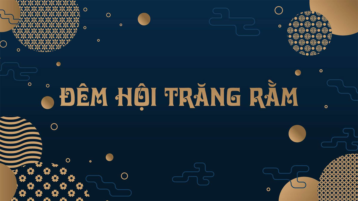 Hình nền đêm hội trăng rằm
