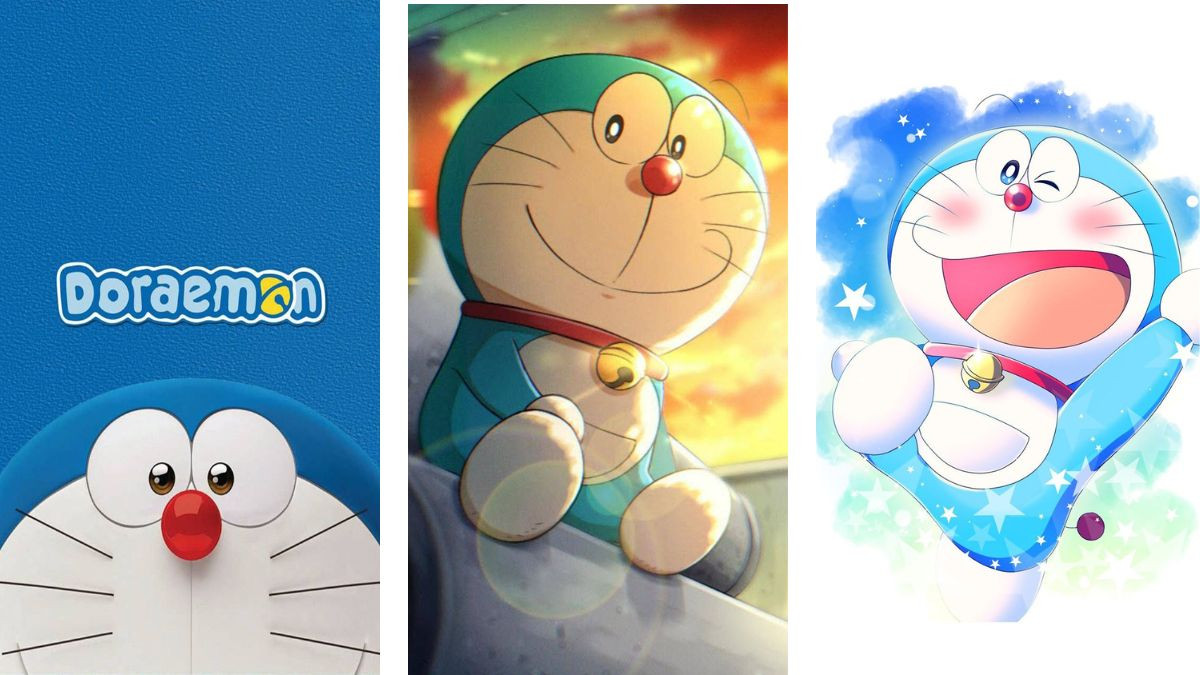 Hình nền điện thoại cute Doraemon