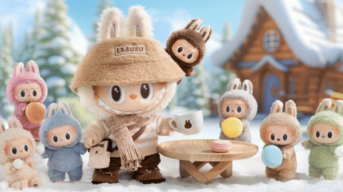 Hình nền điện thoại cute Labubu