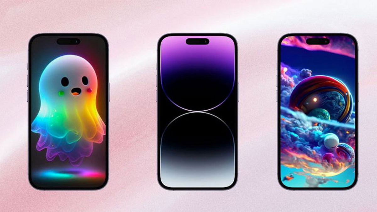 Hình nền iPhone 14 Pro Max chibi