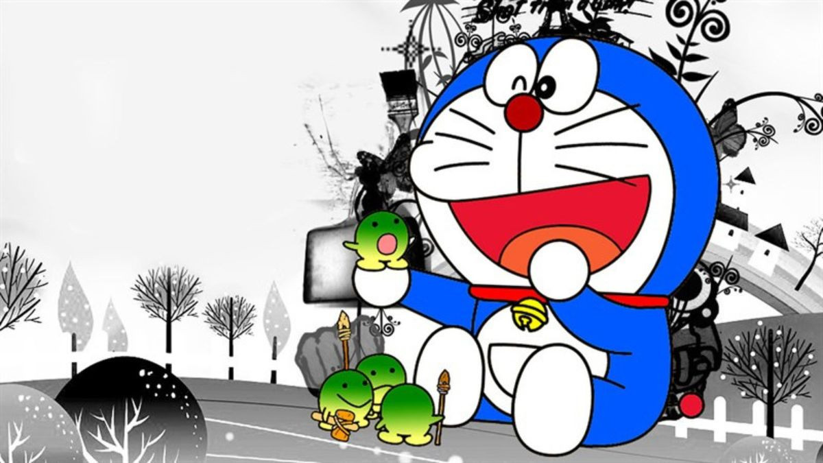 Hình nền nữ cute Doremon