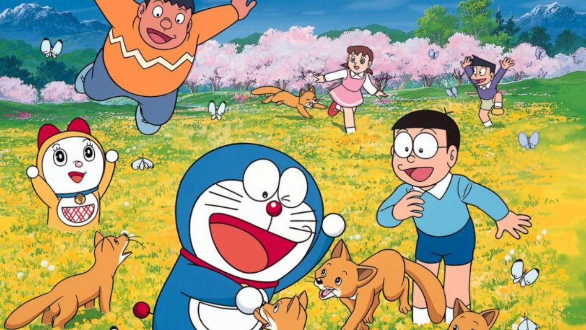 Hình nền nữ cute Doremon