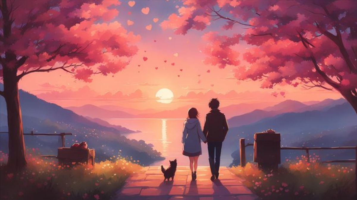 Hình nền nữ cute lãng mạn