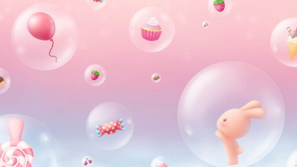 Hình nền nữ cute màu hồng