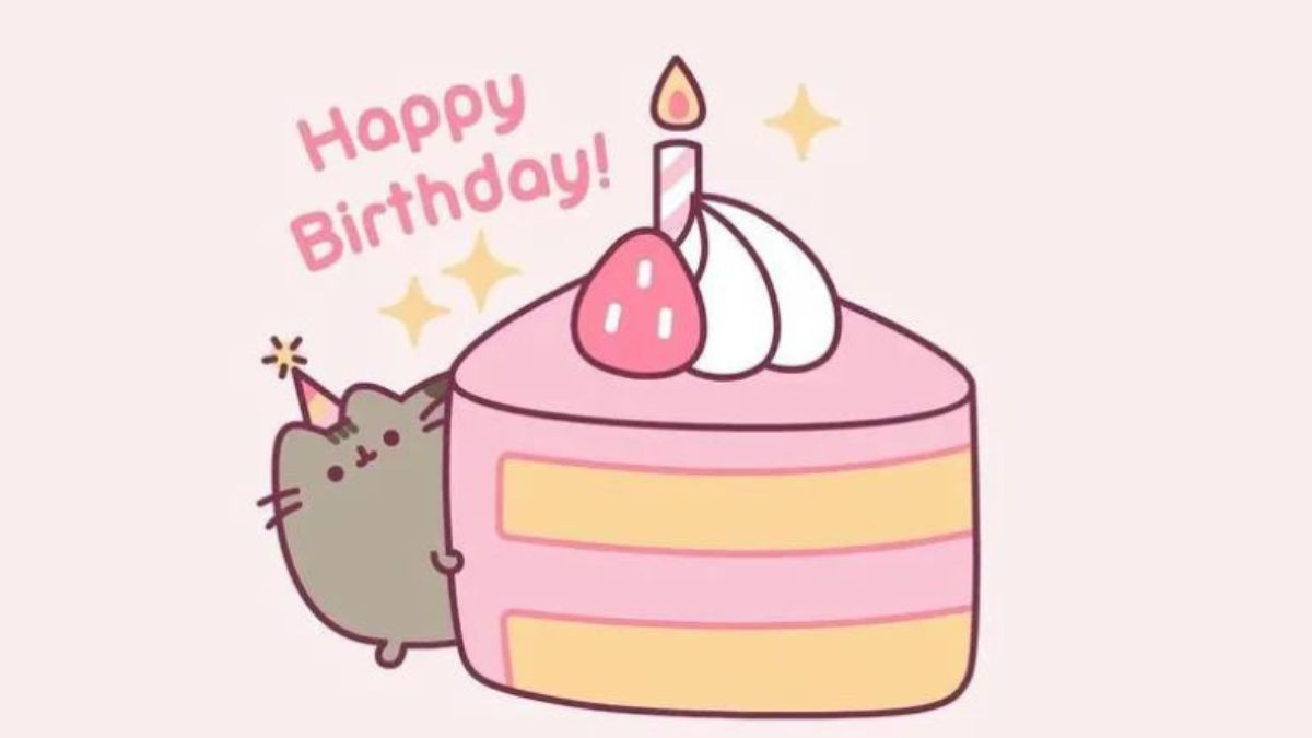 Hình vẽ cute mừng sinh nhật