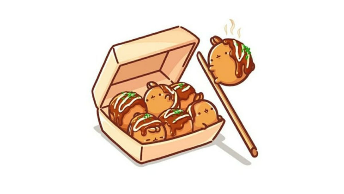 Hình vẽ cute về ẩm thực