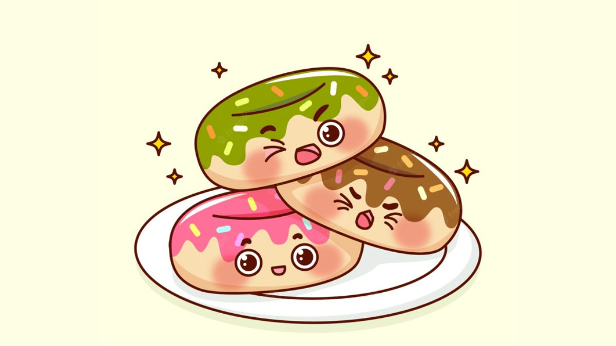 Hình vẽ cute về ẩm thực