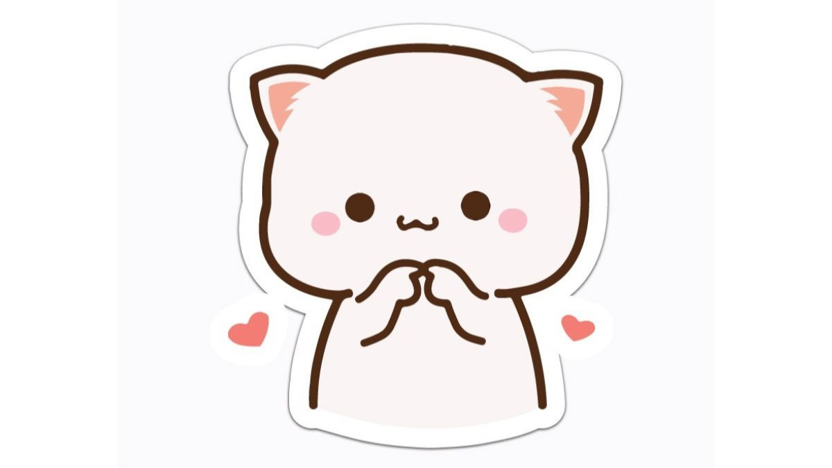 Hình vẽ sticker cute, đáng yêu