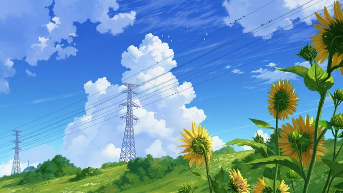 Khung cảnh tĩnh lặng trong Anime