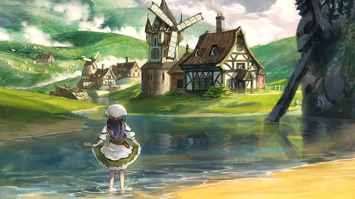 Kiến trúc cổ điển anime buồn