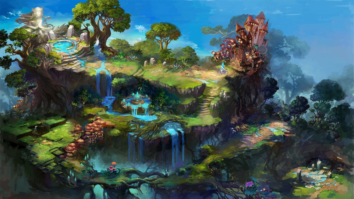 Phong cảnh anime buồn đẹp