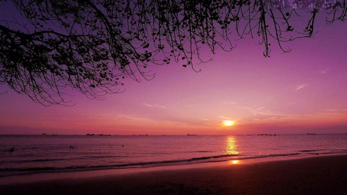 Phong cảnh thiên nhiên buồn cô đơn biển