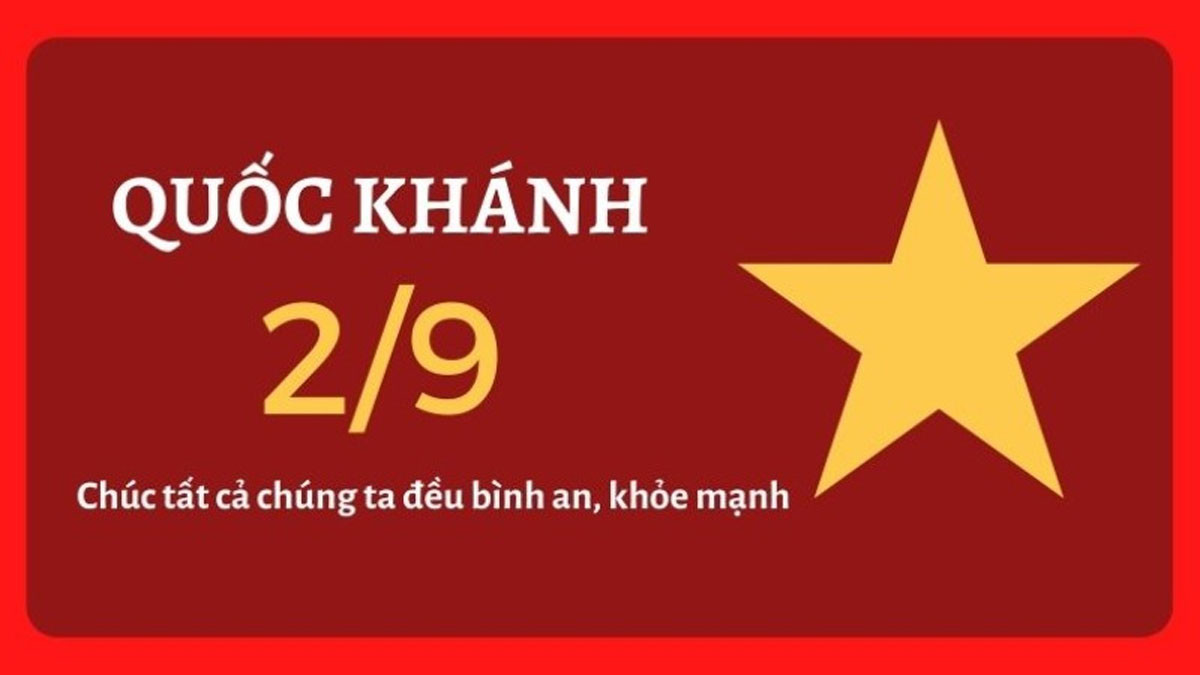 Sử dụng hình ảnh trong dịp Quốc Khánh 2/9